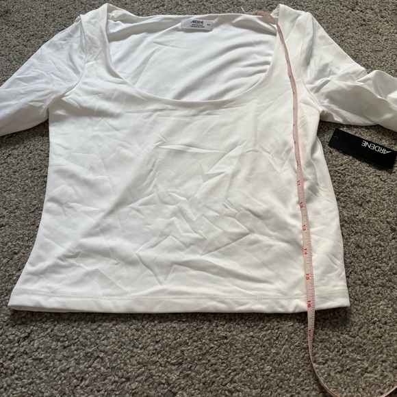 3/$45 Ardene Contour Crop Scoopneck Longsleeve - Picture 7 of 7